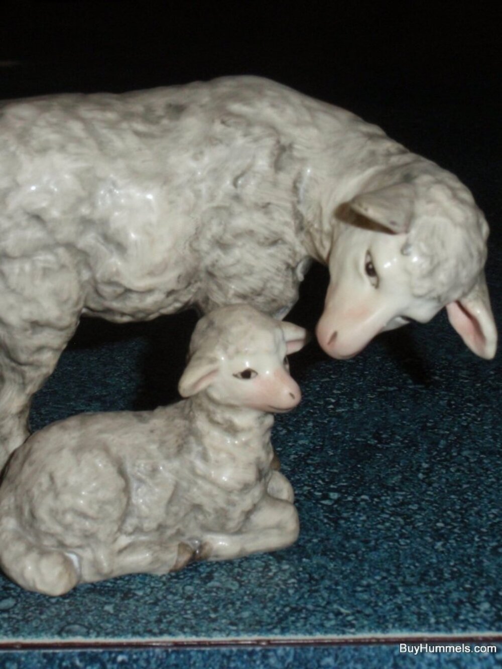 "Sheep & Lamb" JUMBO Goebel Hummel Christmas Nativity Figurine #260/H TMK5 RARE!